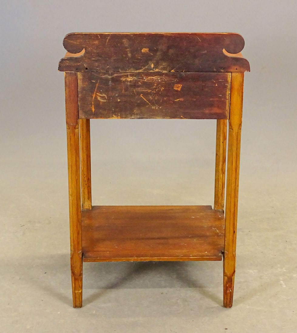 19th c. Single Drawer Stand - 7