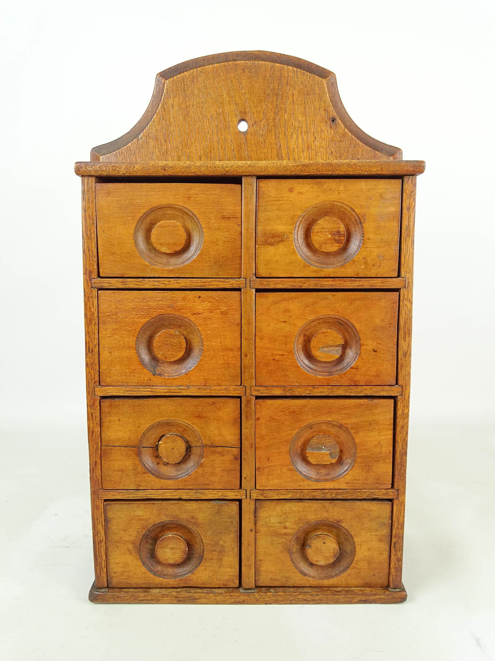 19th c. Wall Cabinet with Drawers (1 of 7)