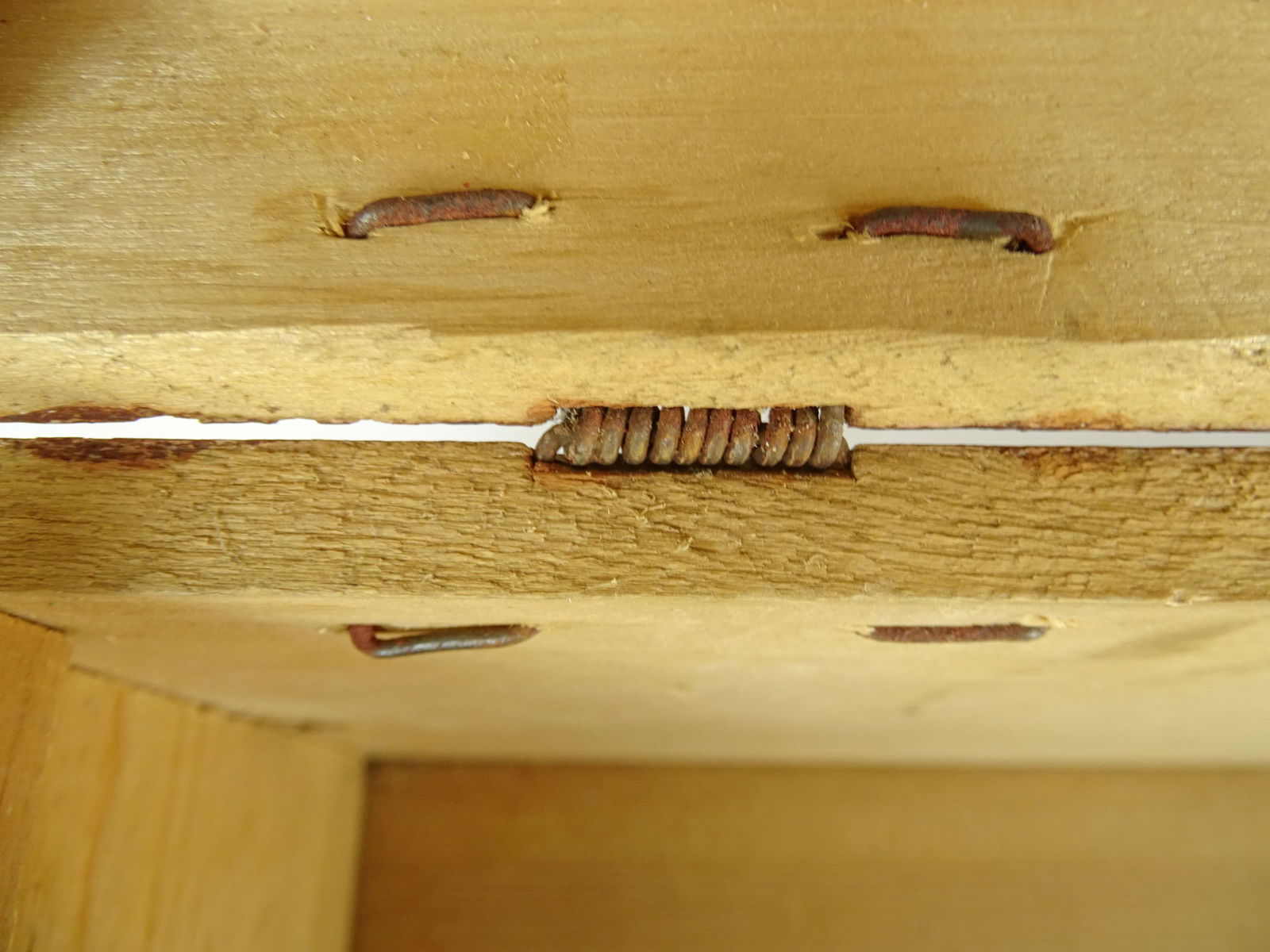 19th c. Paint Decorated Document Box - 6