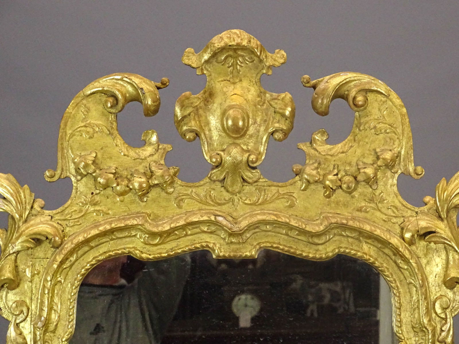 19th c. Continental Wall Mirror - 5