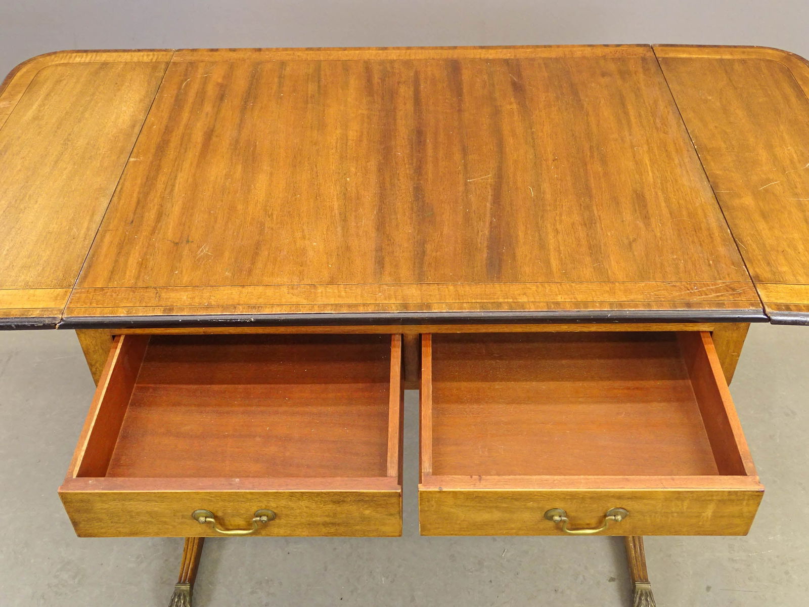 Mahogany Sofa Table - 5