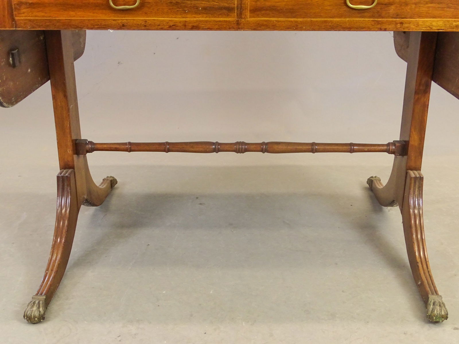 Mahogany Sofa Table - 7