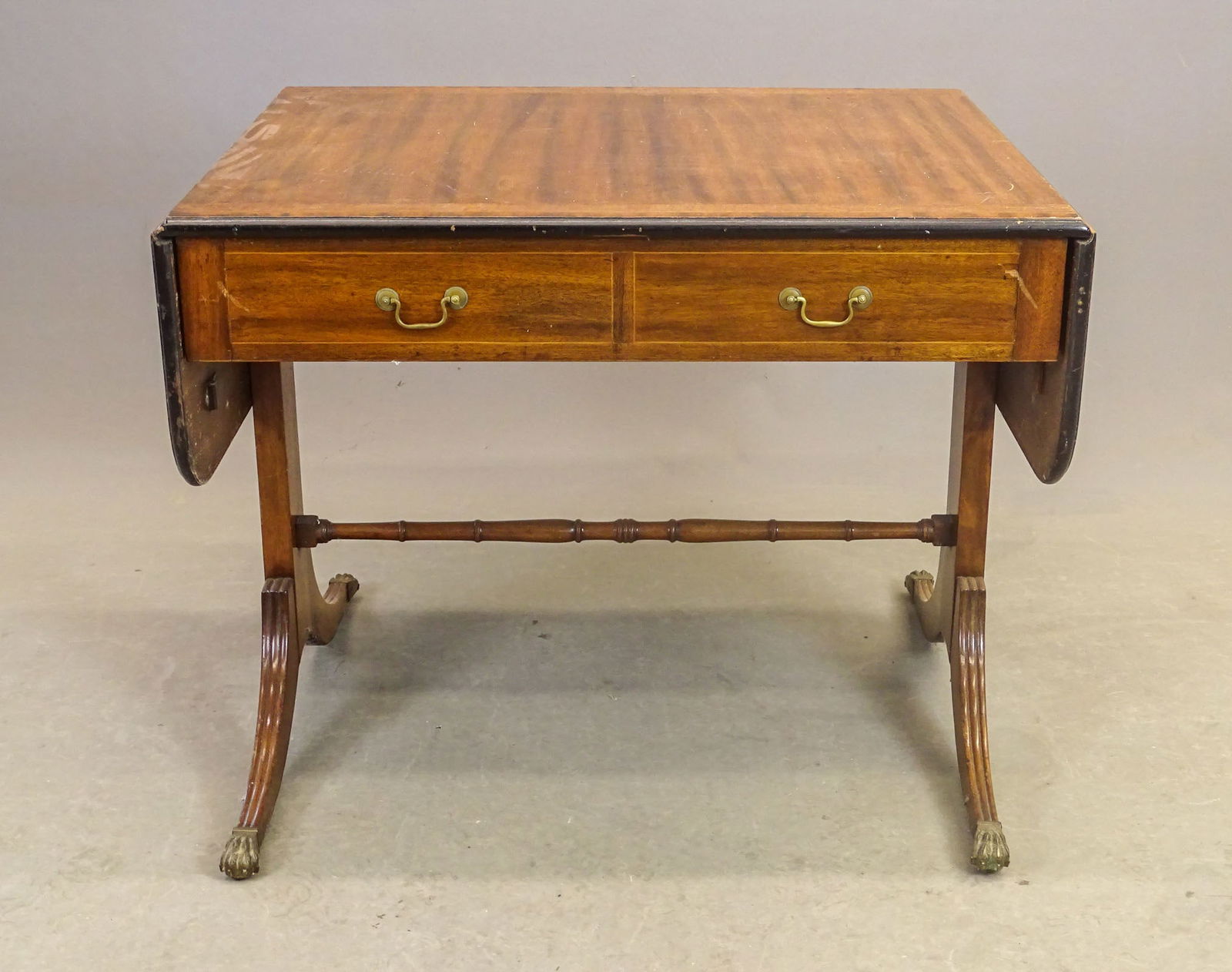 Mahogany Sofa Table - 8