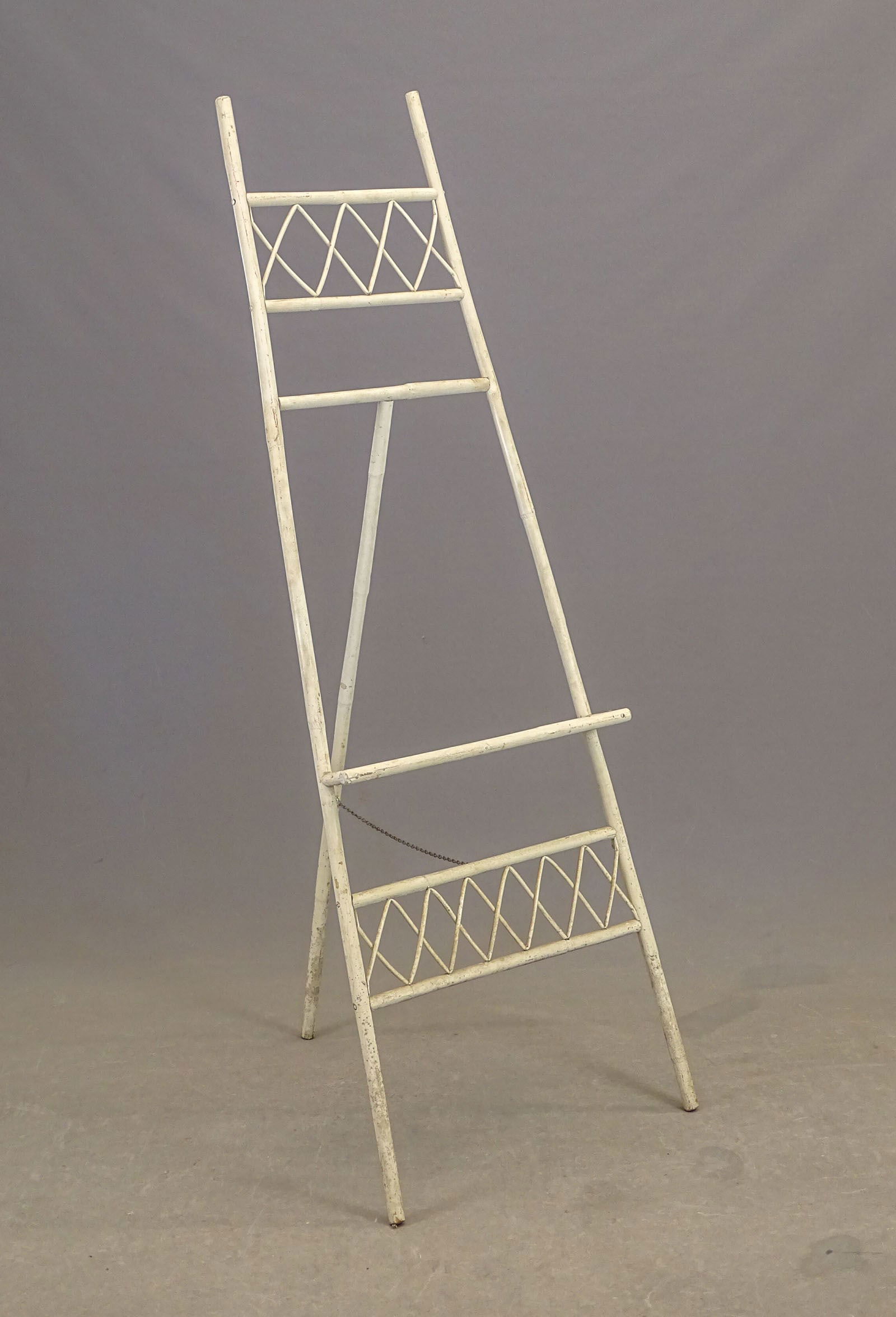 Easel: Vintage bamboo easel. 22" x 68".