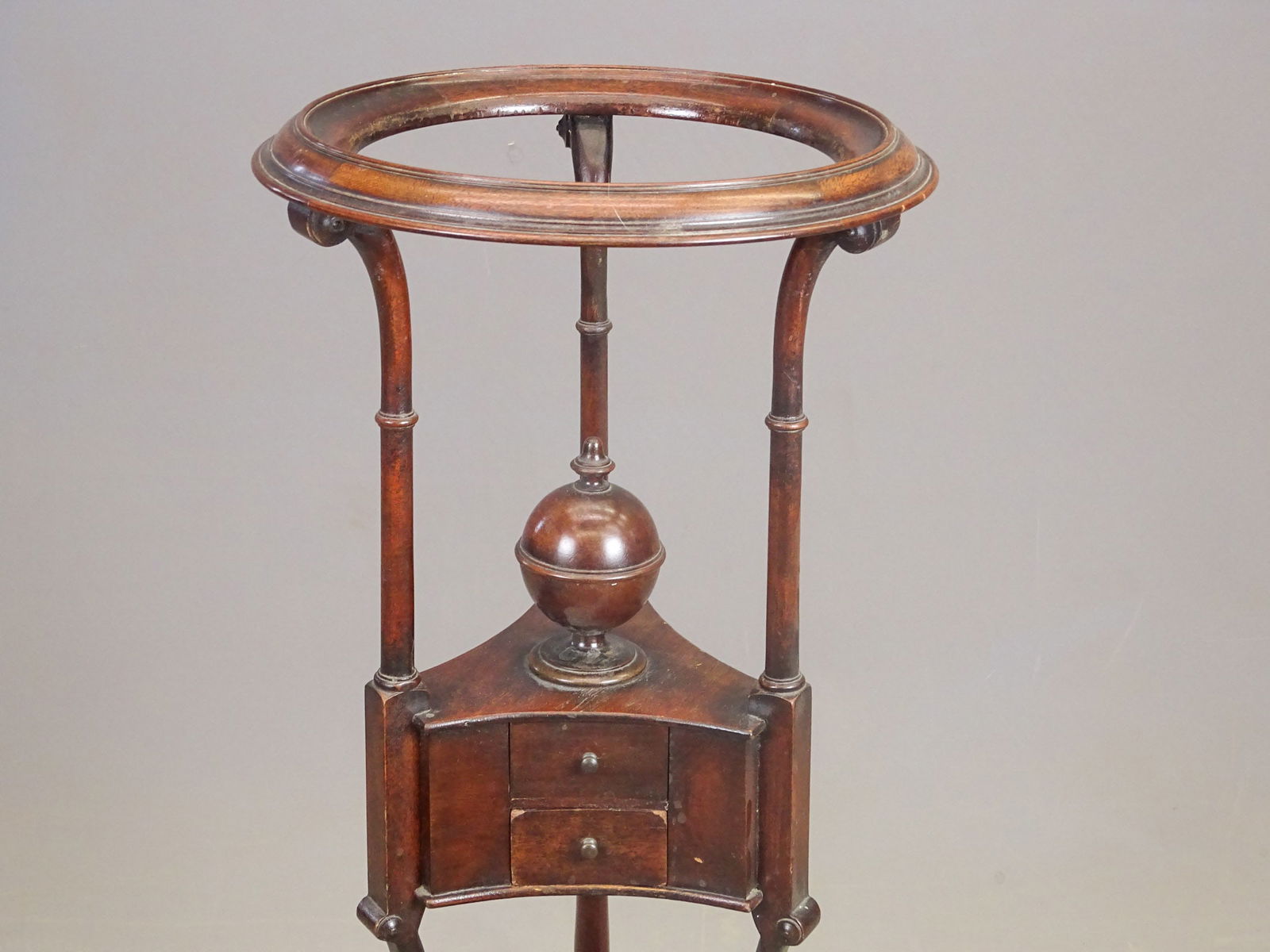 Mahogany Kettle Stand - 3