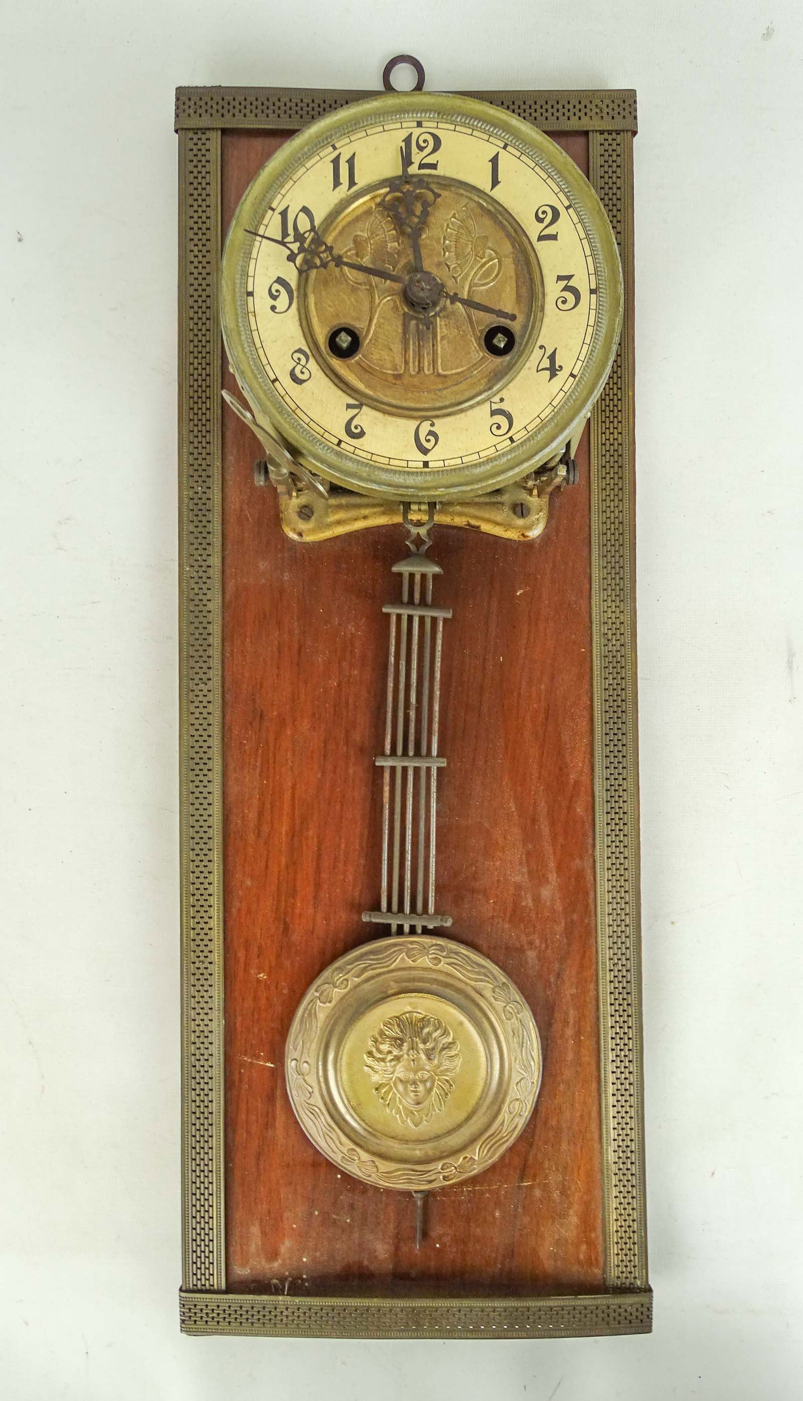 19th c. Continental Wall Clock (1 of 6)