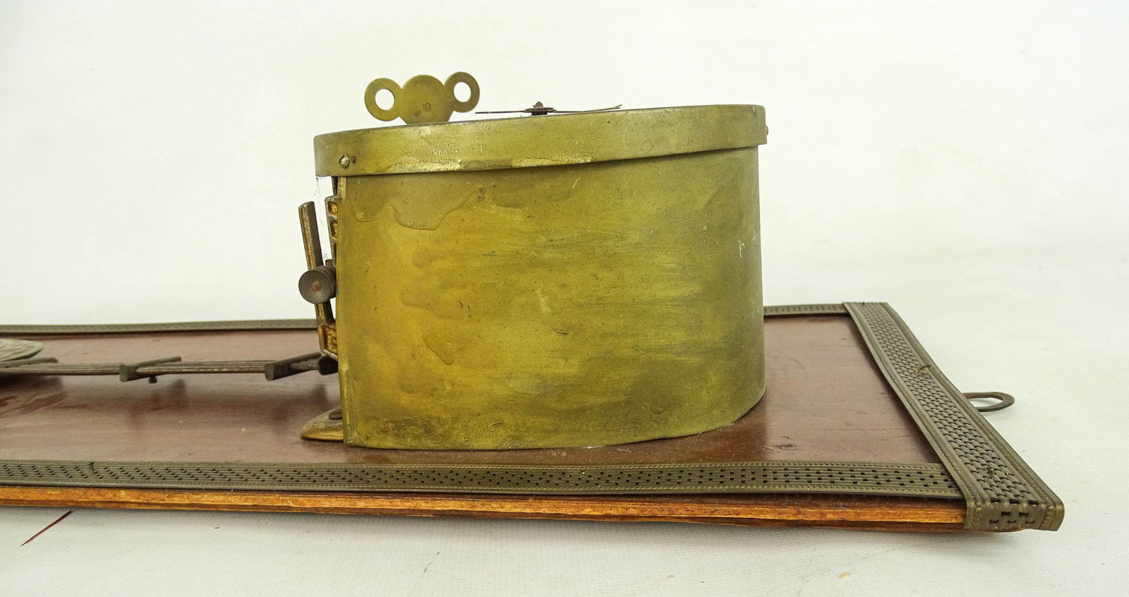 19th c. Continental Wall Clock - 5