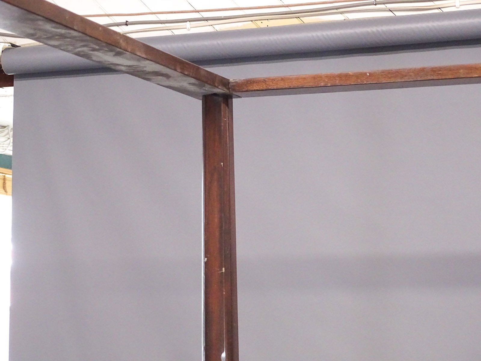 Mahogany Four Poster Bed - 6