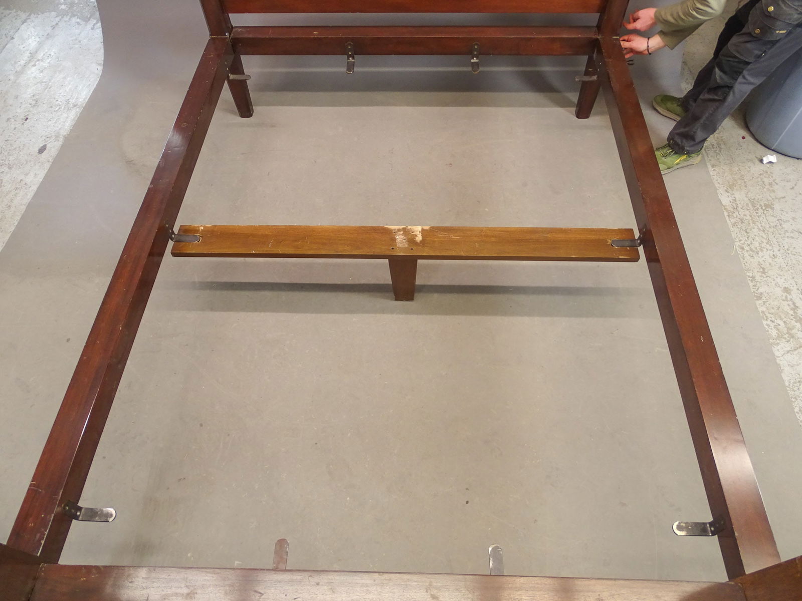 Mahogany Four Poster Bed - 7