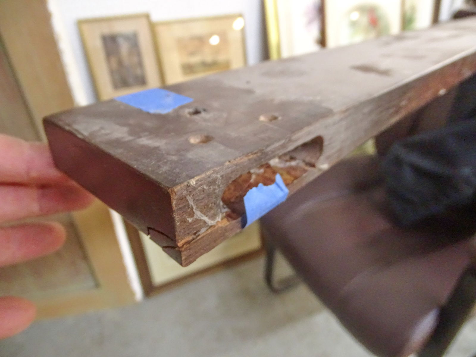 Mahogany Four Poster Bed - 8