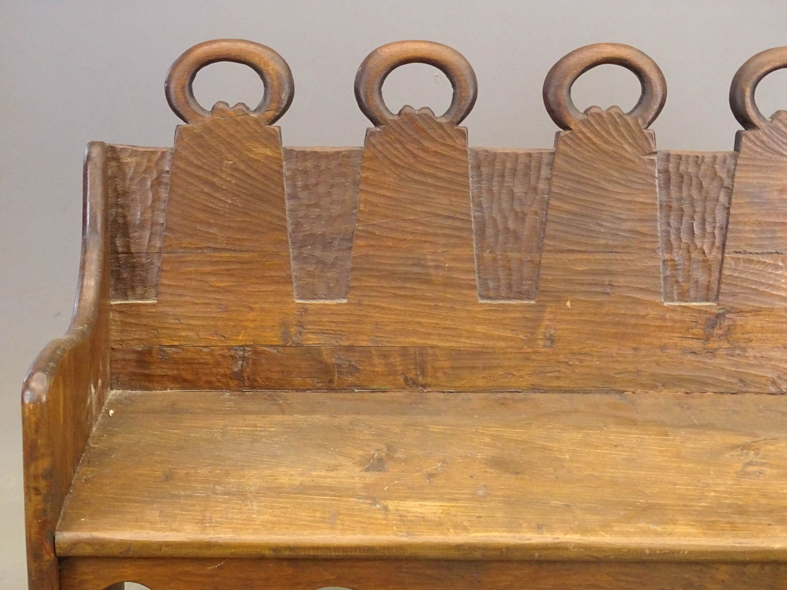 Spanish Carved Bench - 3