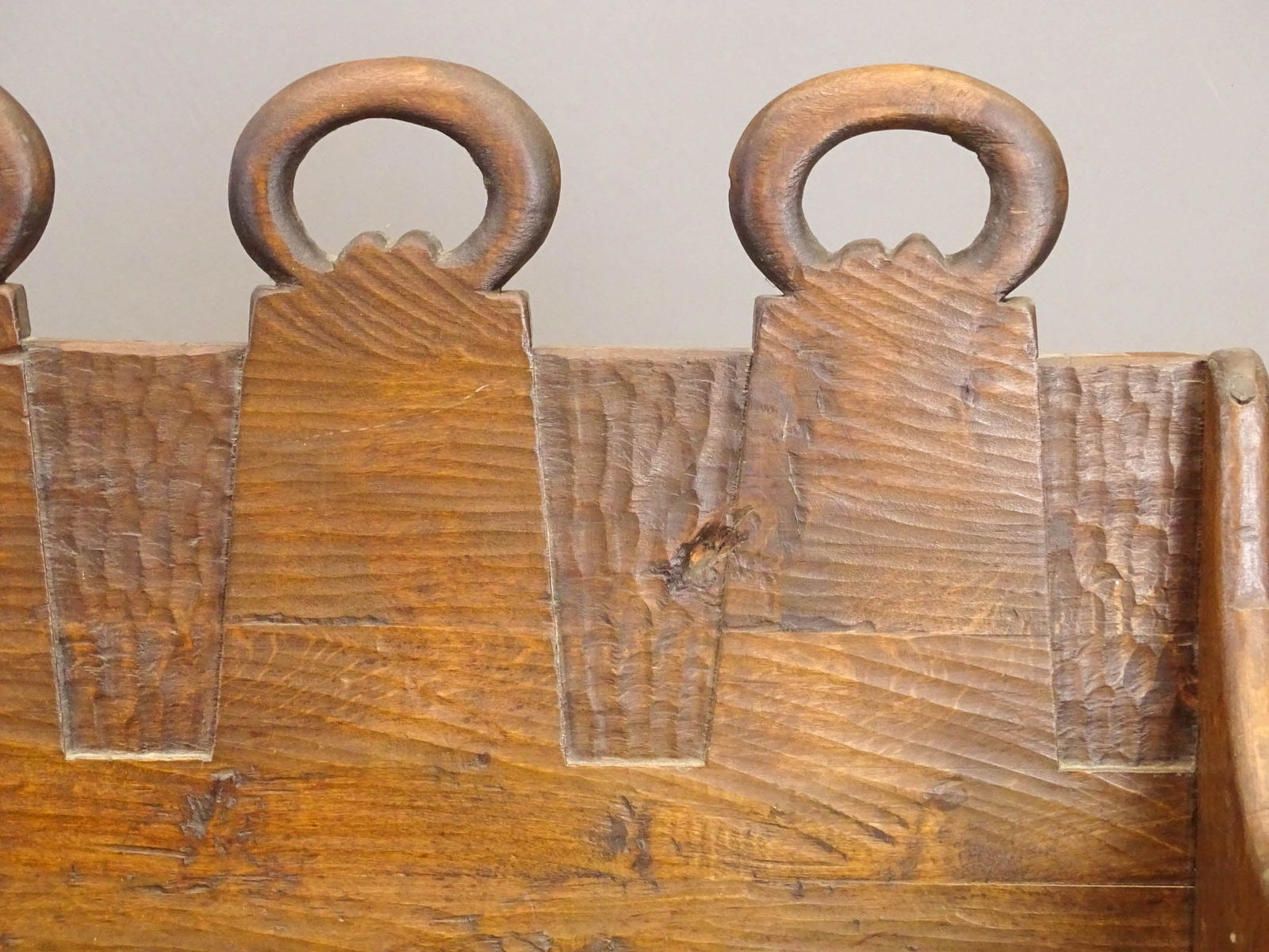 Spanish Carved Bench - 4