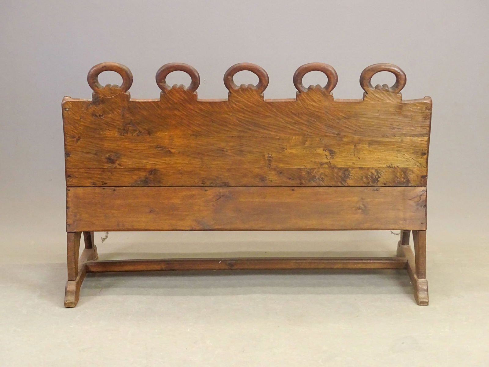Spanish Carved Bench - 6