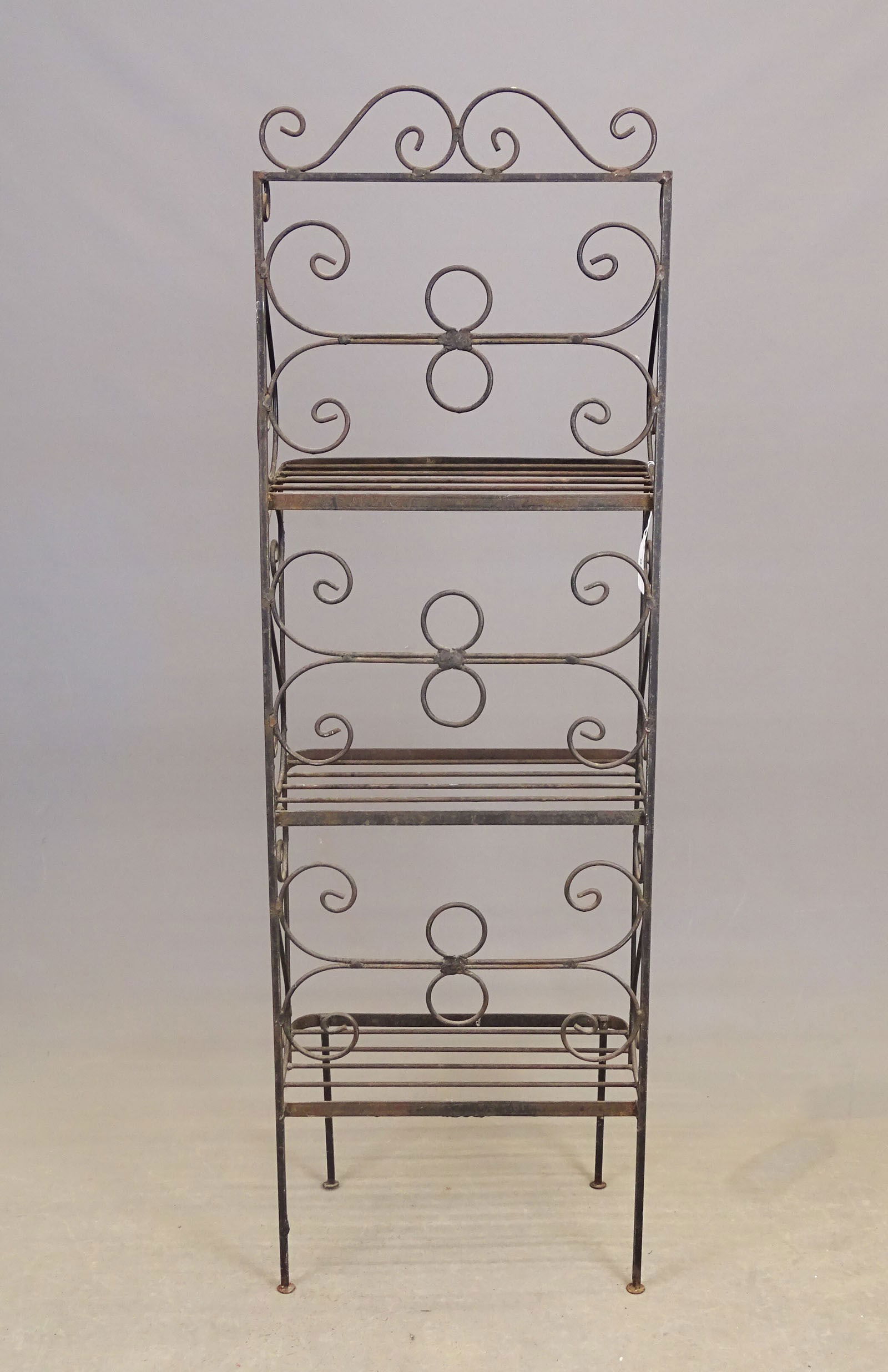 Wrought Iron Kitchen Rack - 6