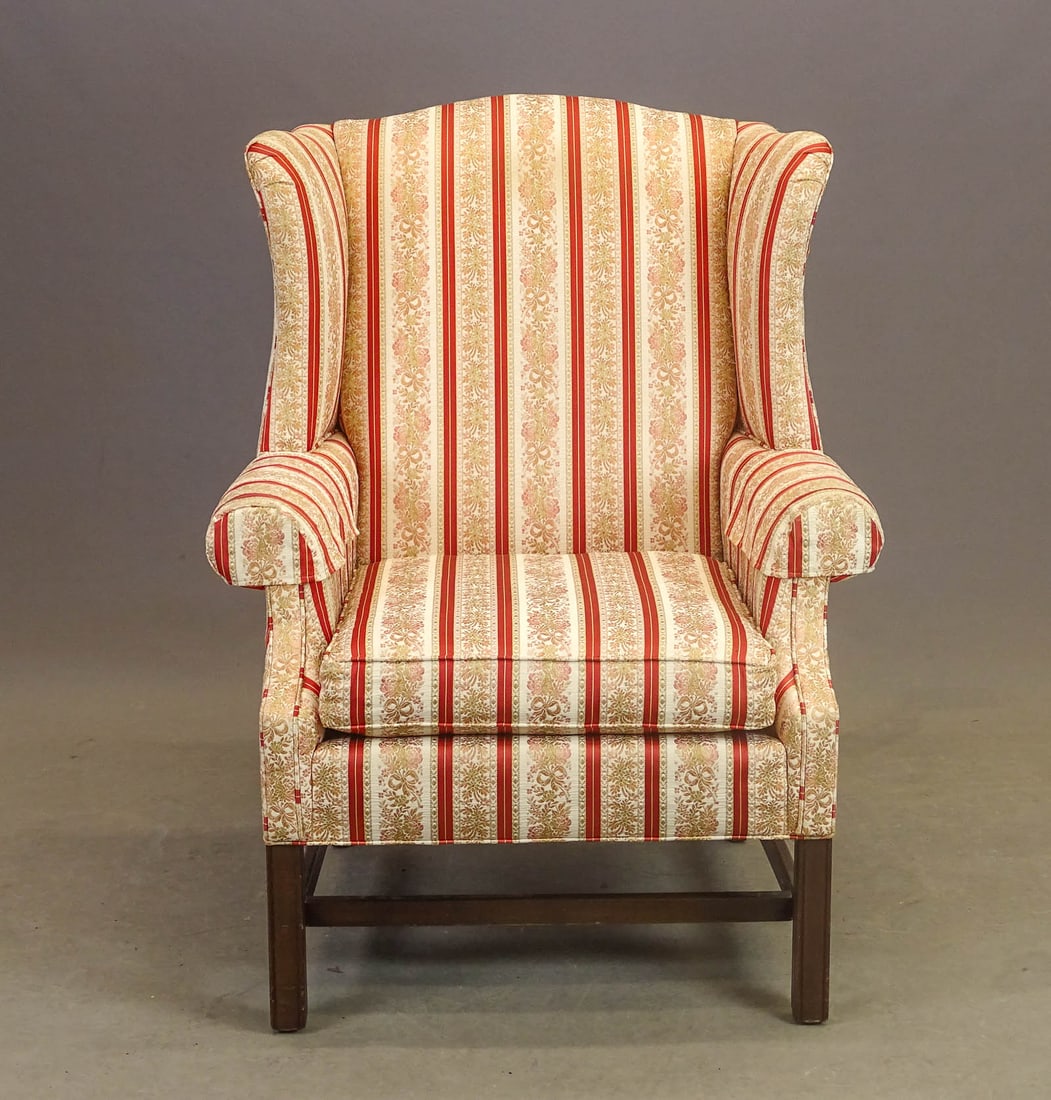 Chippendale Style Wing Chair - 2