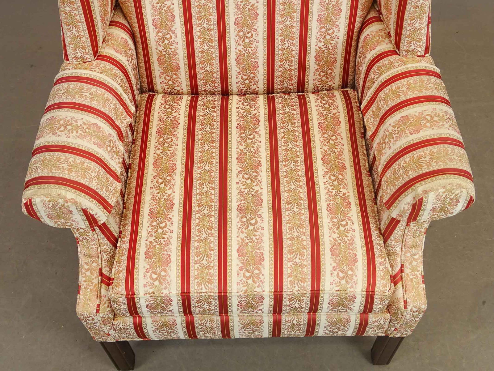 Chippendale Style Wing Chair - 3