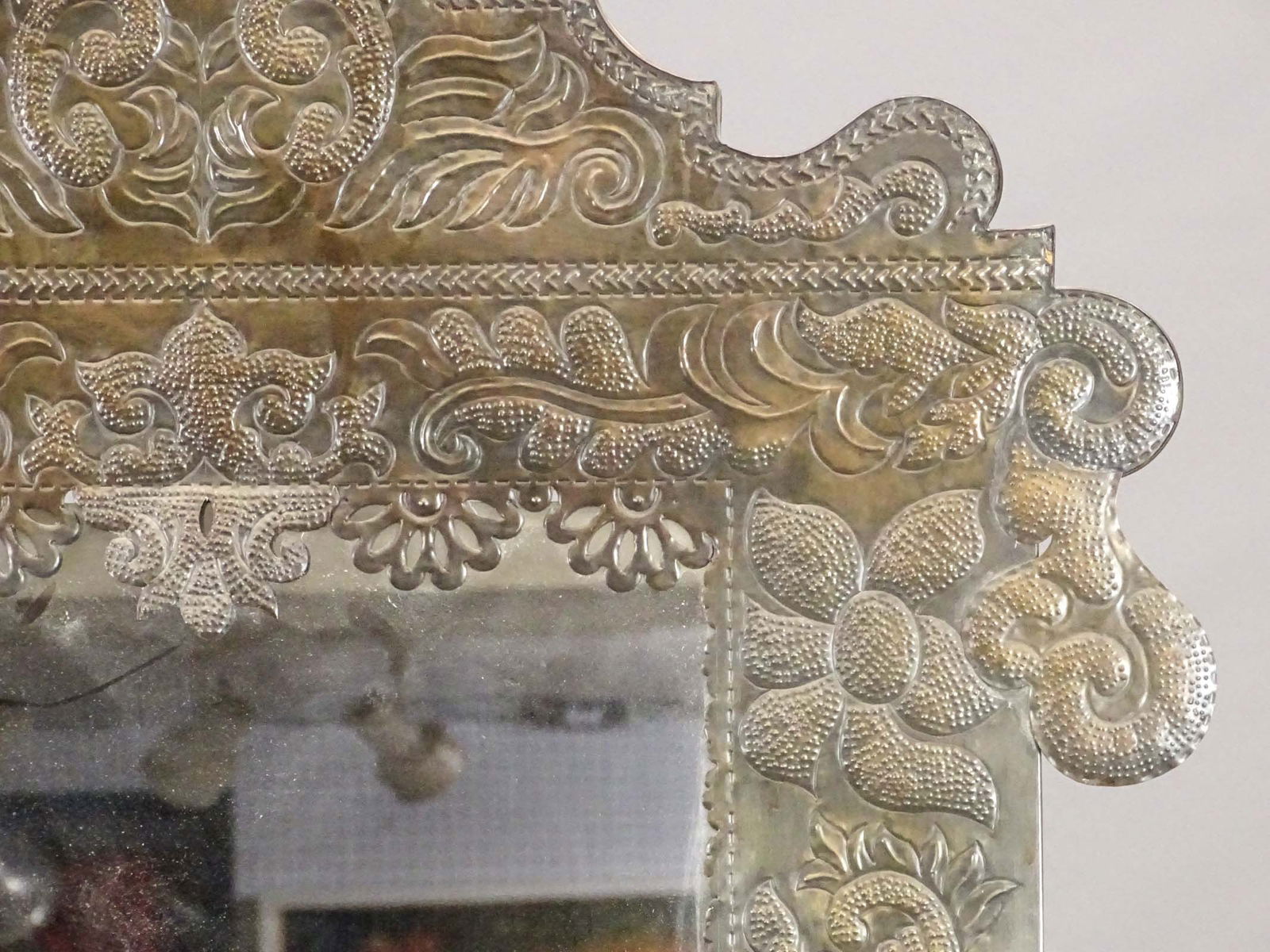 Mexican Tin Mirror - 4