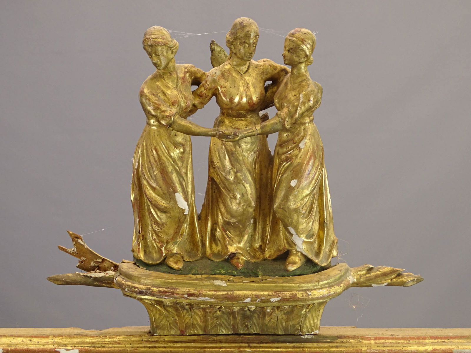 18th c. Continental Wall Mirror - 3