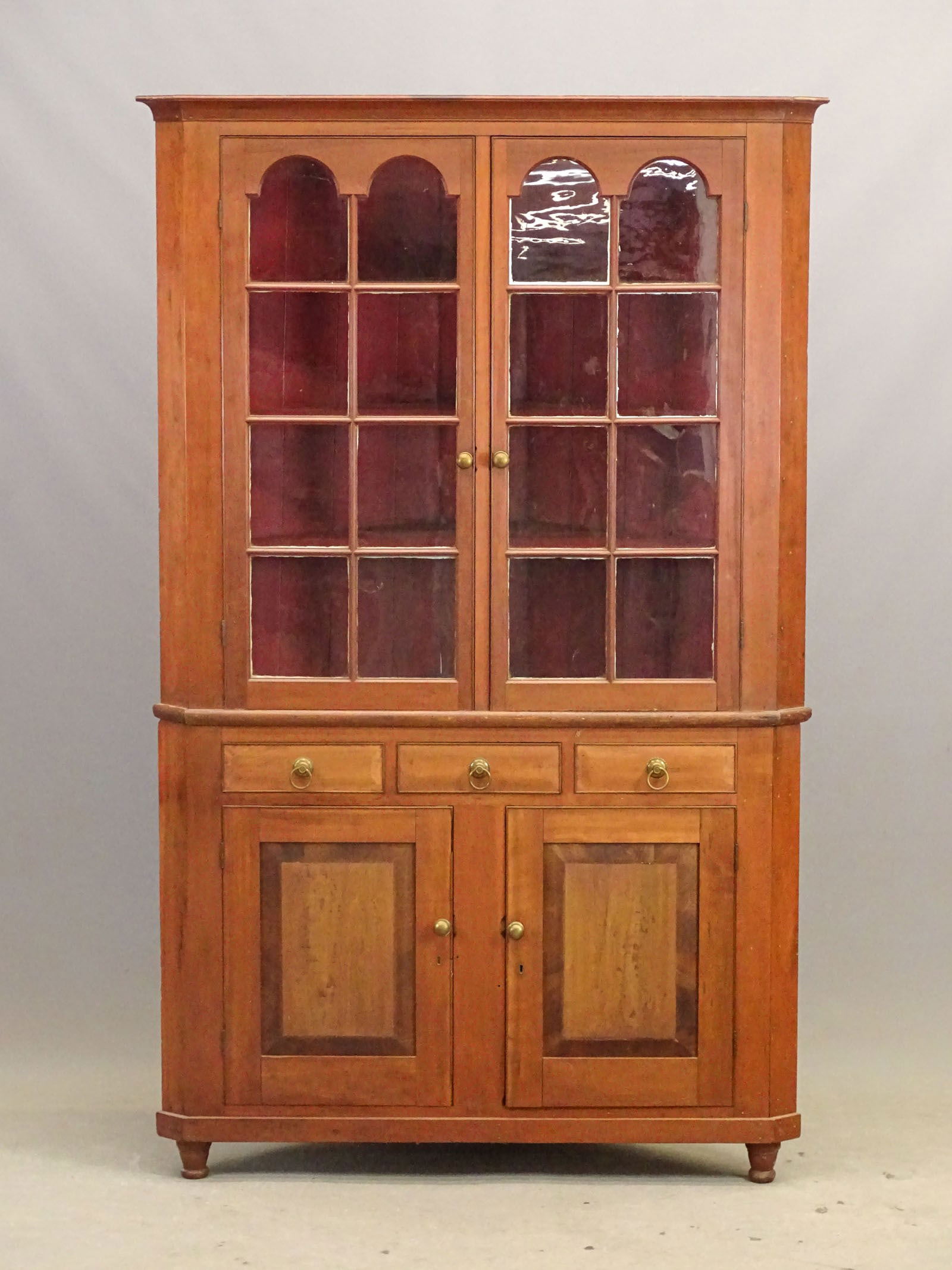 19th c. Pennsylvania Corner Cabinet (1 of 10)