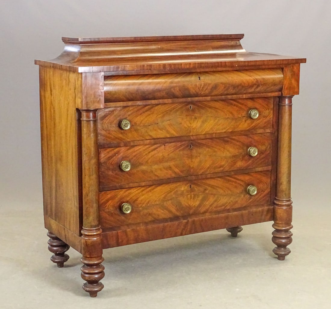 19th c. Albany Empire Chest of Drawers (1 of 7)
