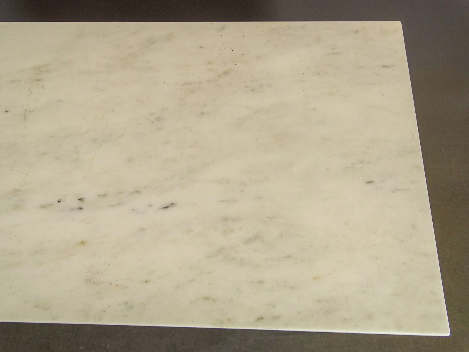 19th c. Mahogany Marble Top Server - 4