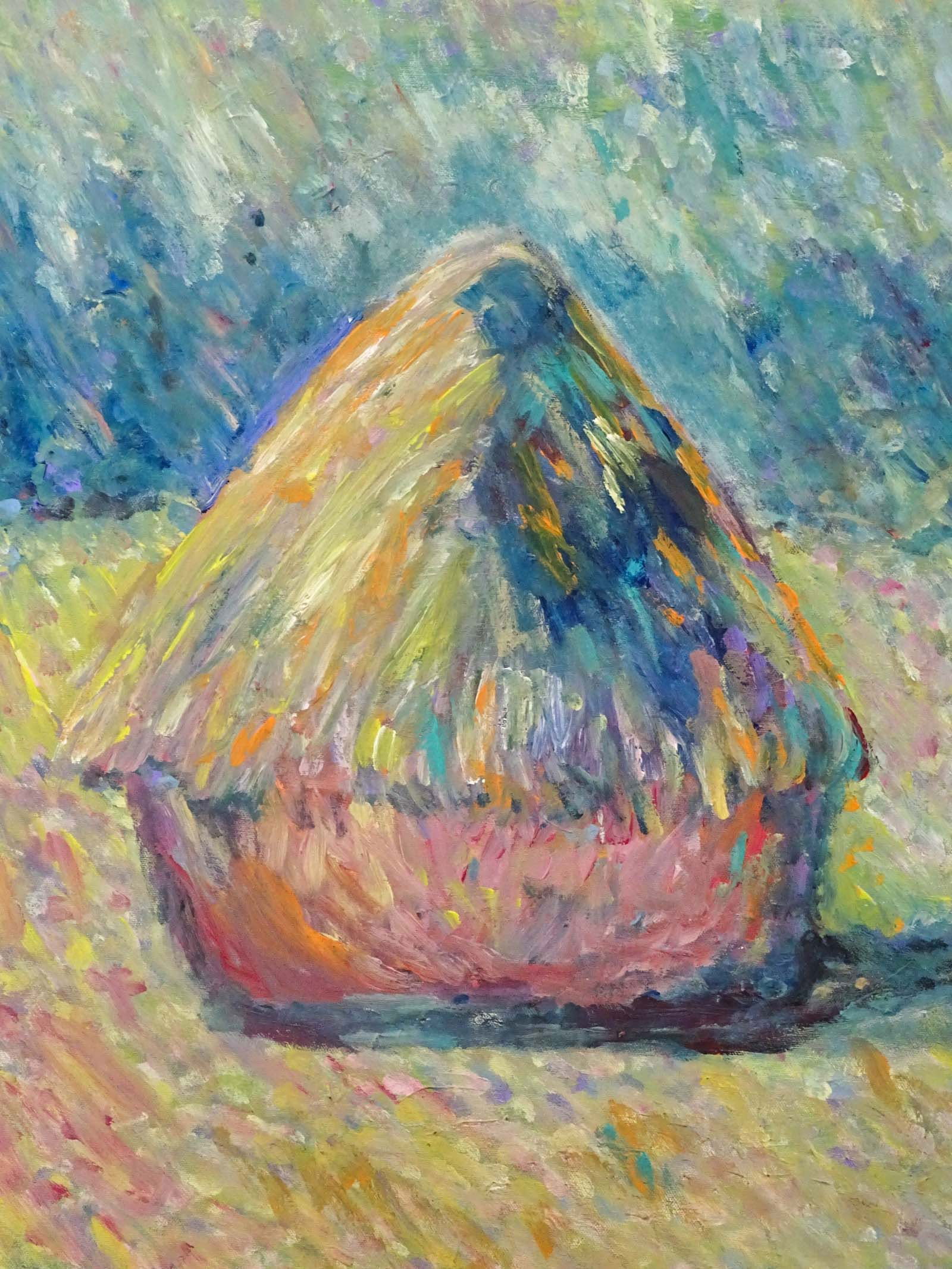 Painting: Haystacks - 3