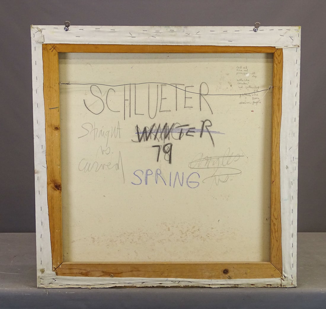 Painting Signed Schlueter - 6