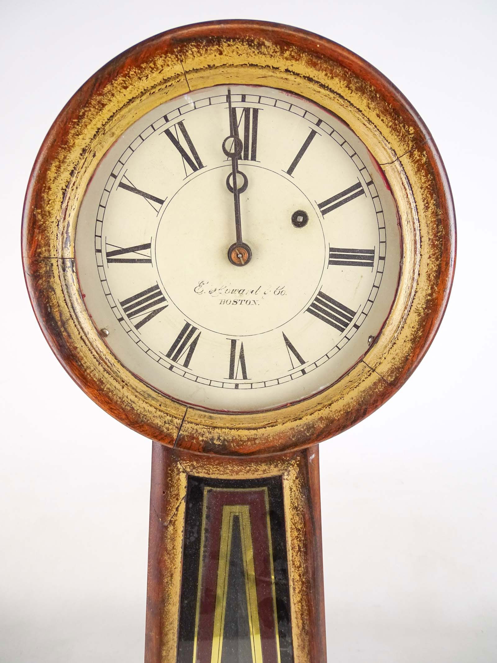 19th c. Howard Banjo Clock - 2