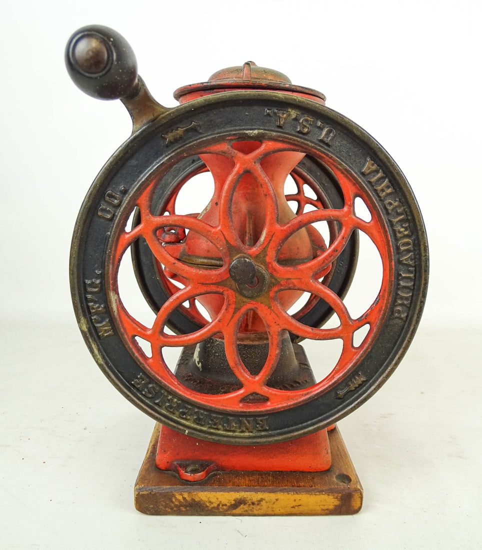 19th c. Enterprise Coffee Grinder - 4