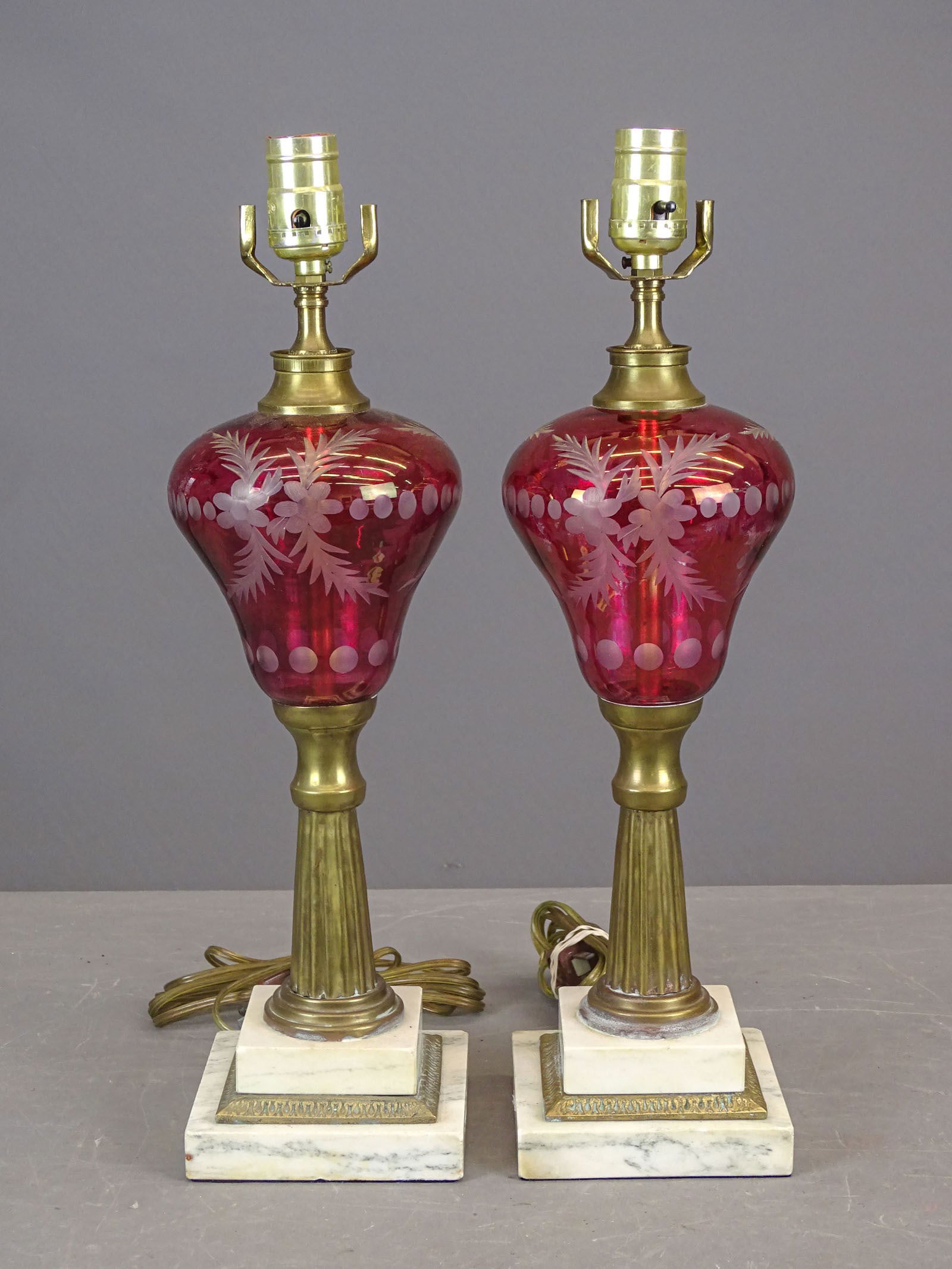 19th c. Oil Lamps - 2