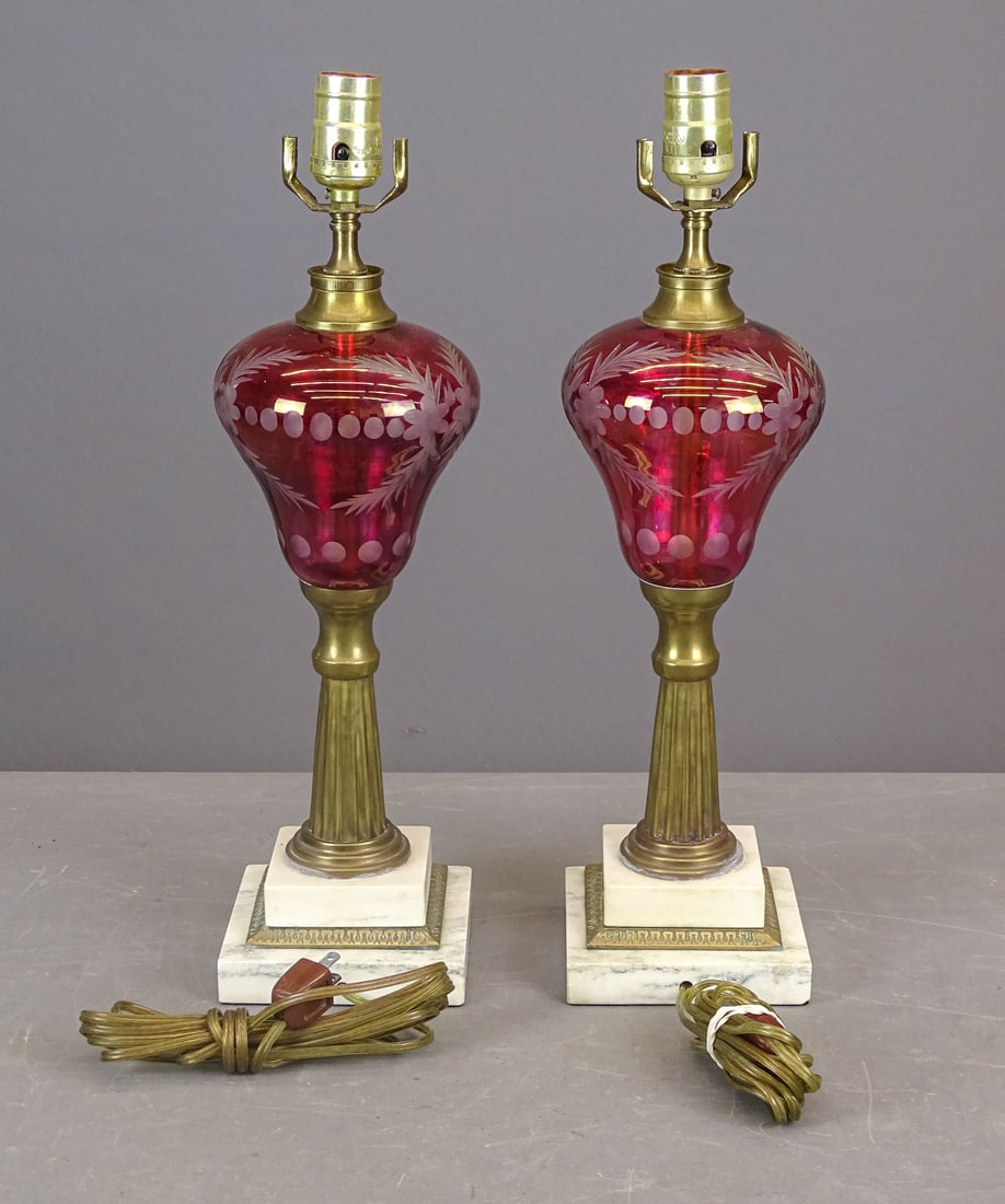 19th c. Oil Lamps - 5