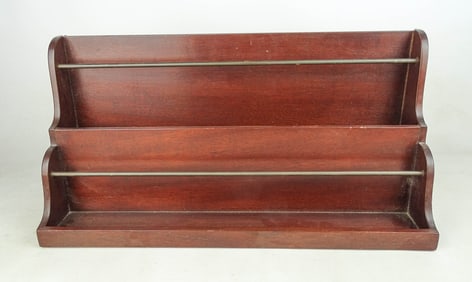 Mahogany Letter Holder