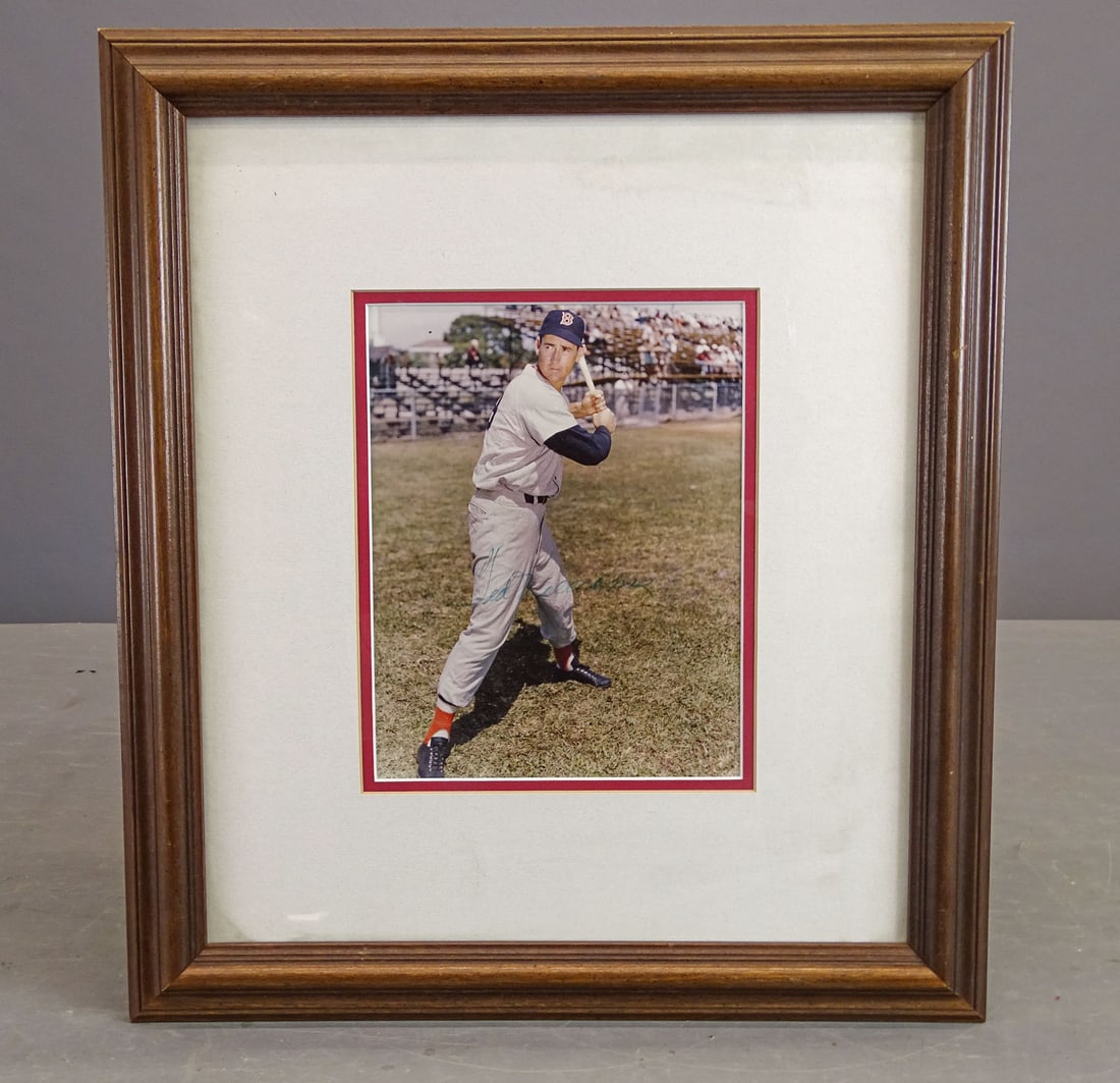 Ted Williams Autographed Photo - 2