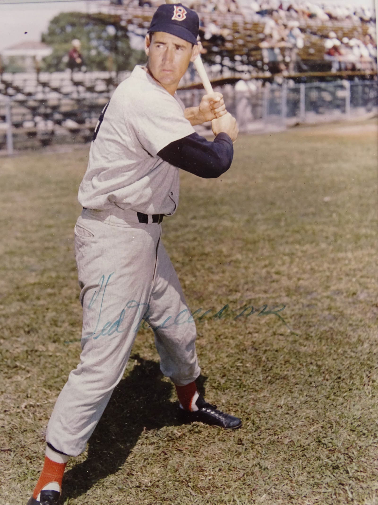 Ted Williams Autographed Photo - 3