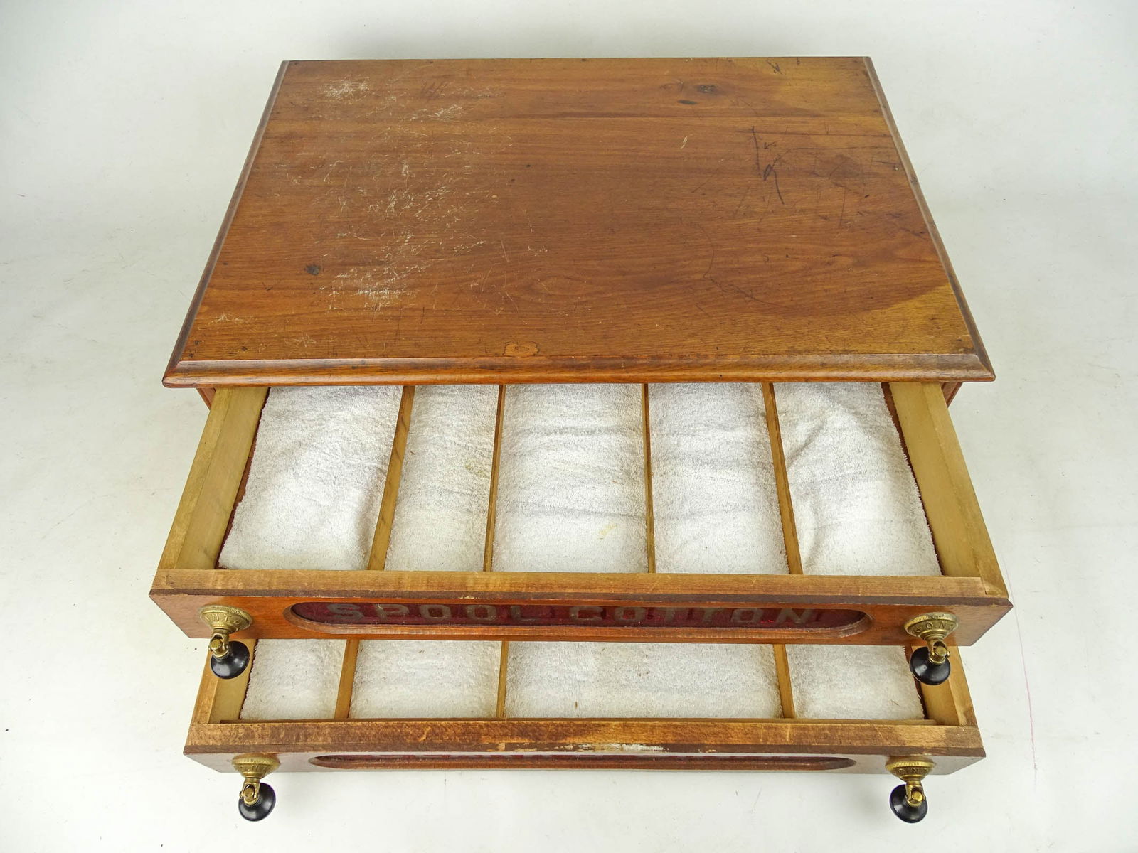 Antique Spool Cabinet - 2