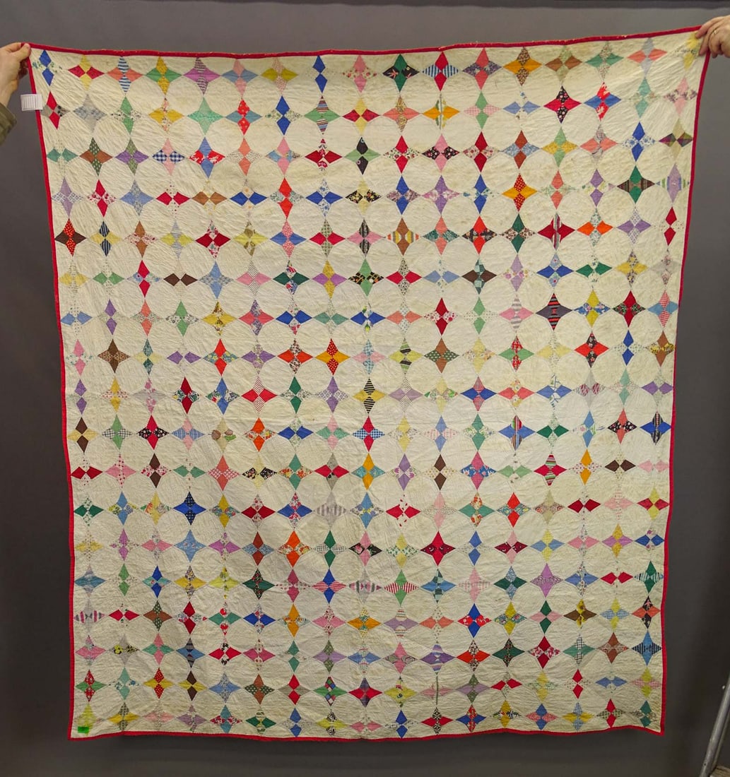 C. 1930's Periwinkle Quilt (1 of 6)