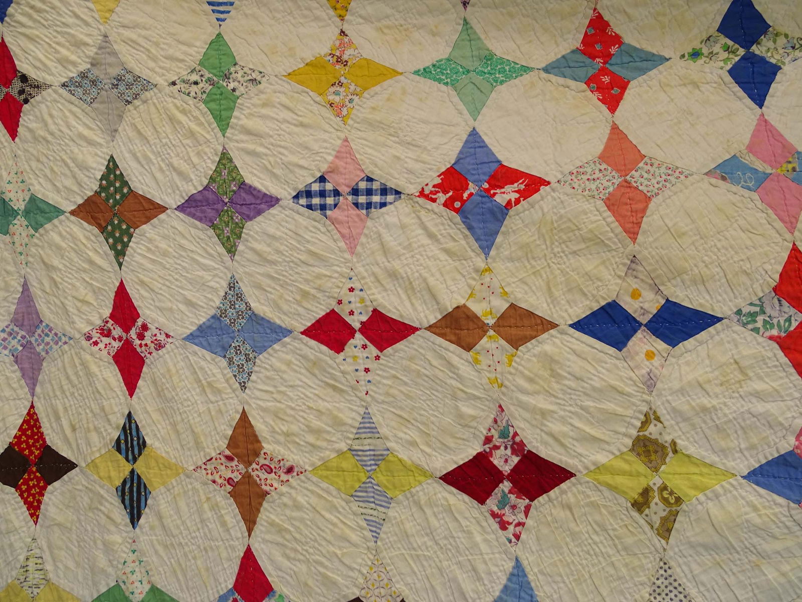 C. 1930's Periwinkle Quilt - 2