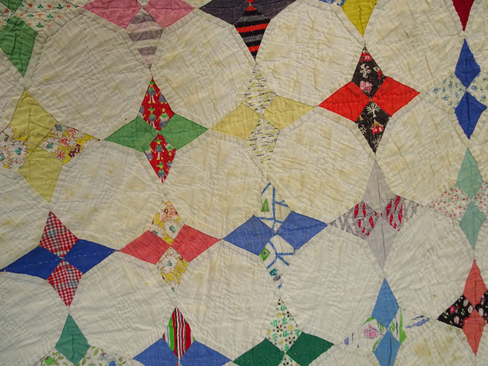 C. 1930's Periwinkle Quilt - 4