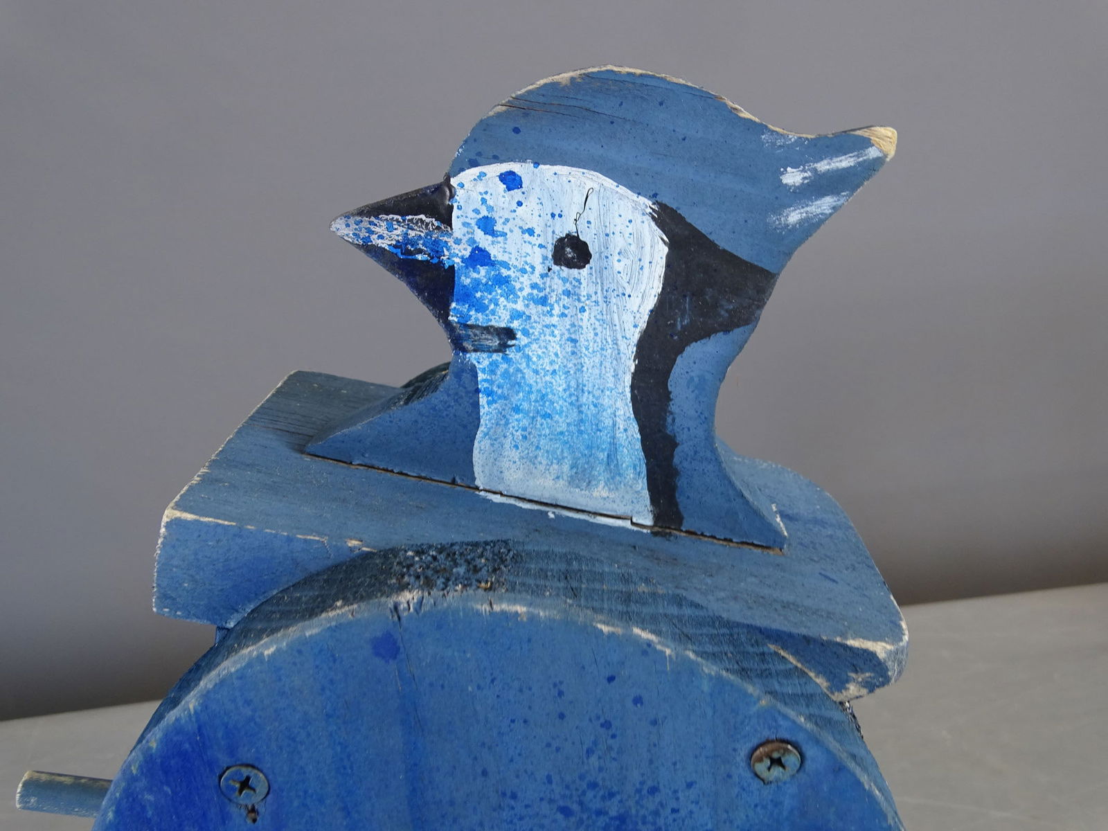 Folk Art Birdhouse - 4