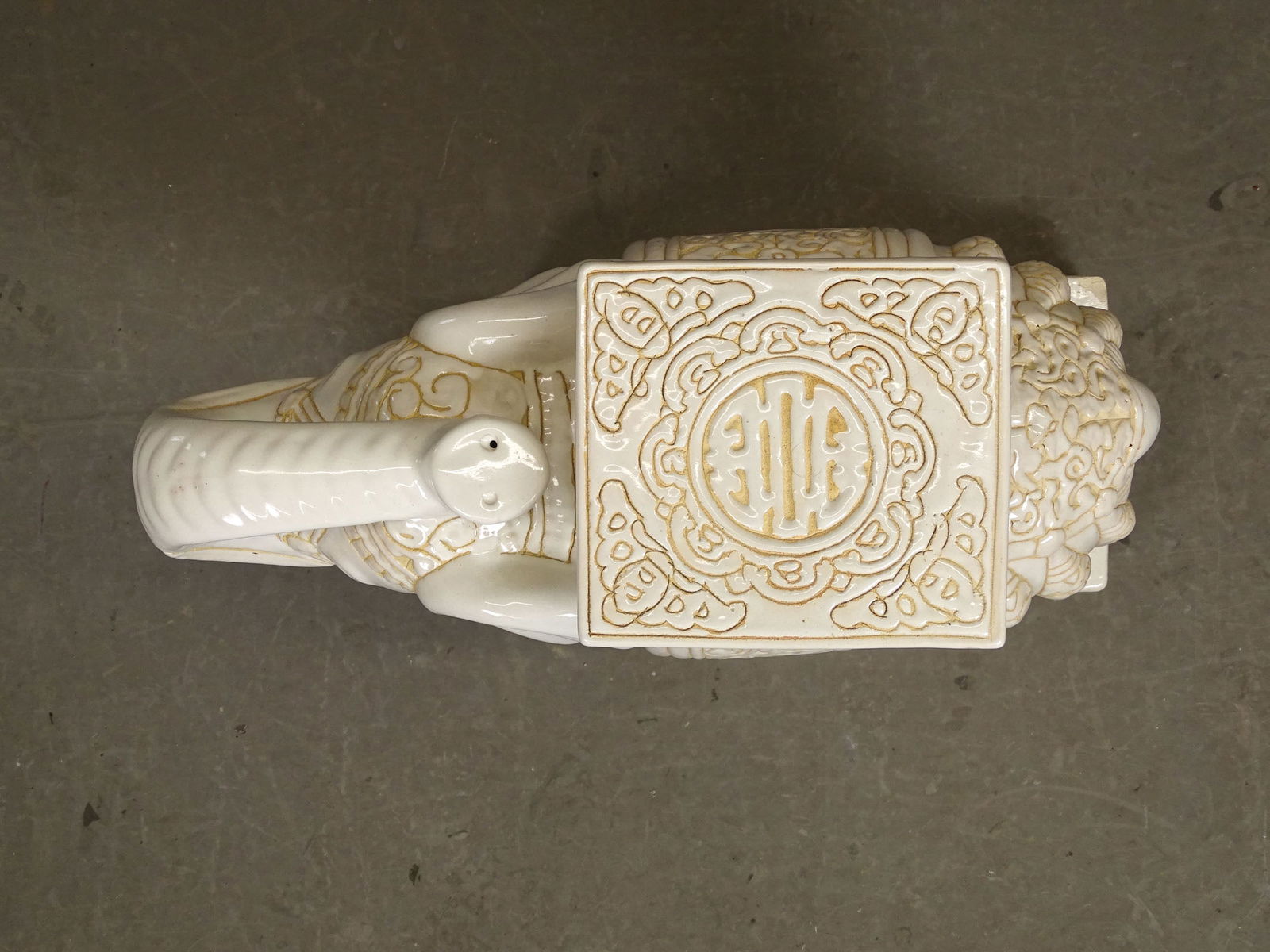 Pair Ceramic Garden Seats - 4