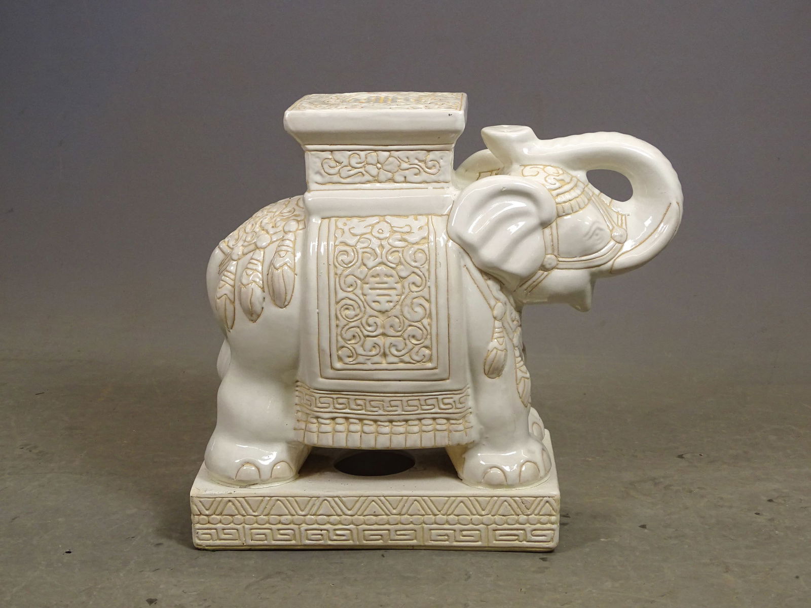 Pair Ceramic Garden Seats - 5