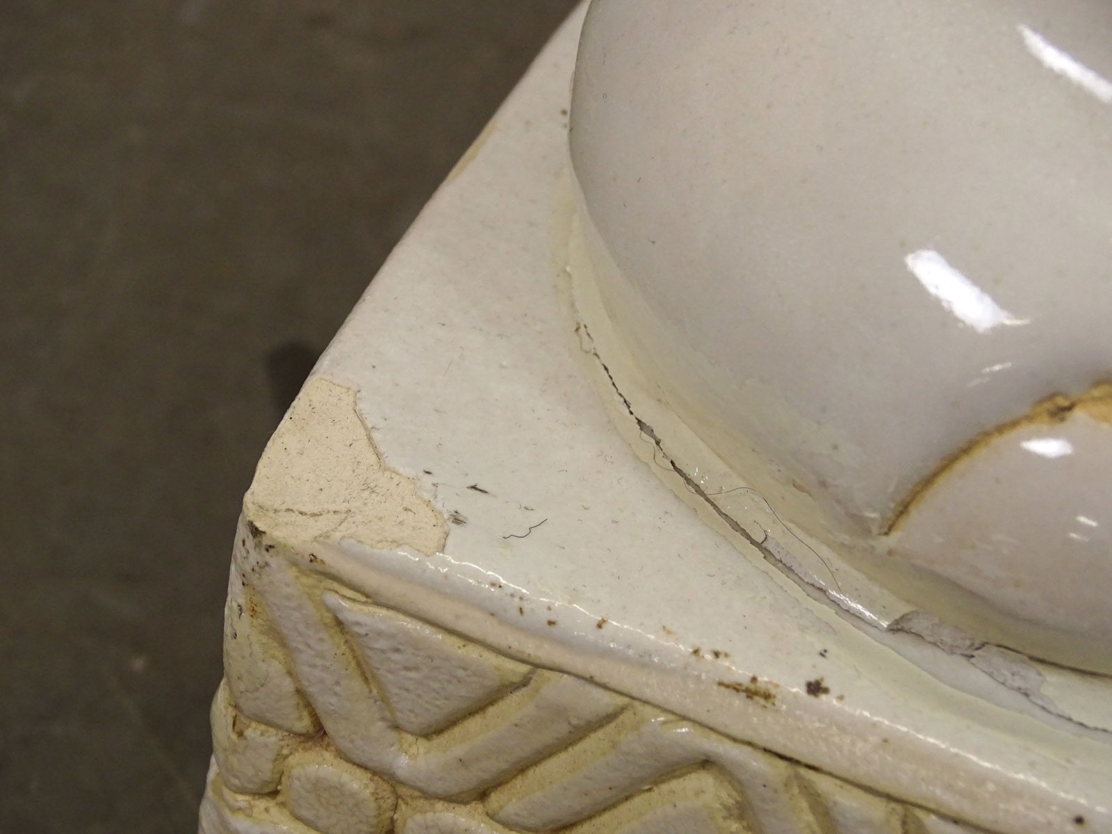 Pair Ceramic Garden Seats - 7