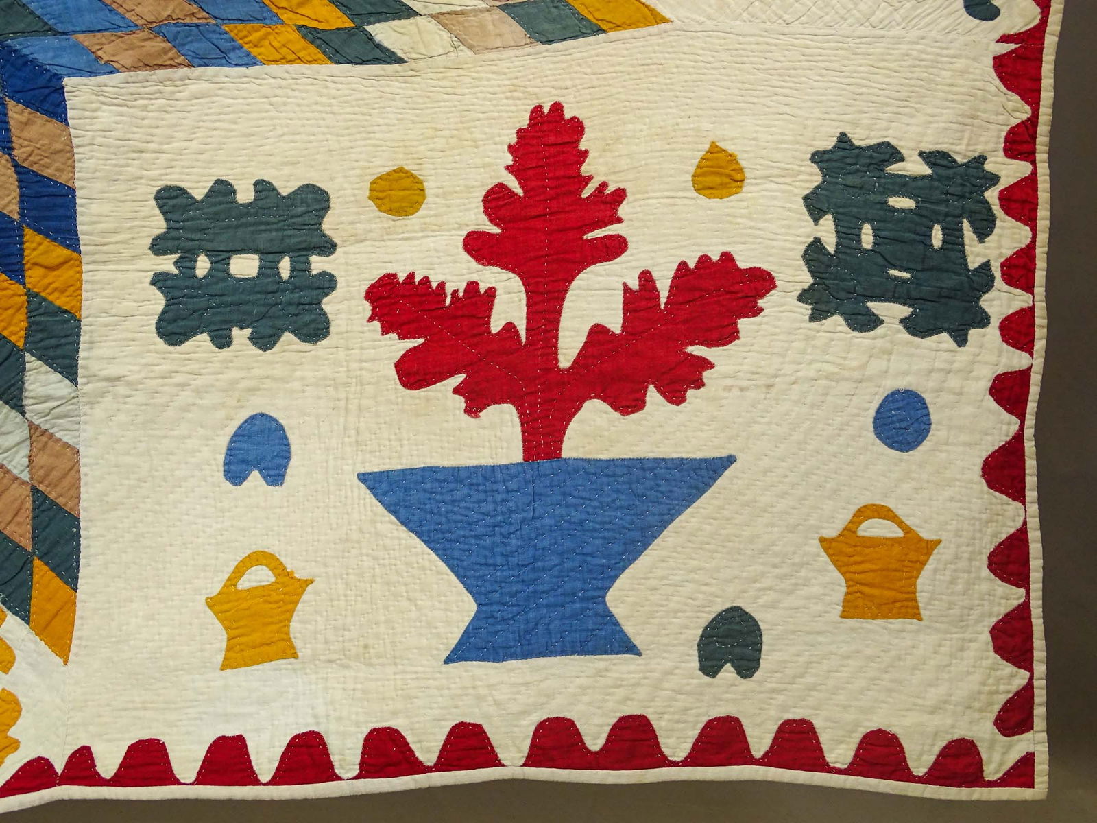 C. 1870 Lone Star Quilt - 4