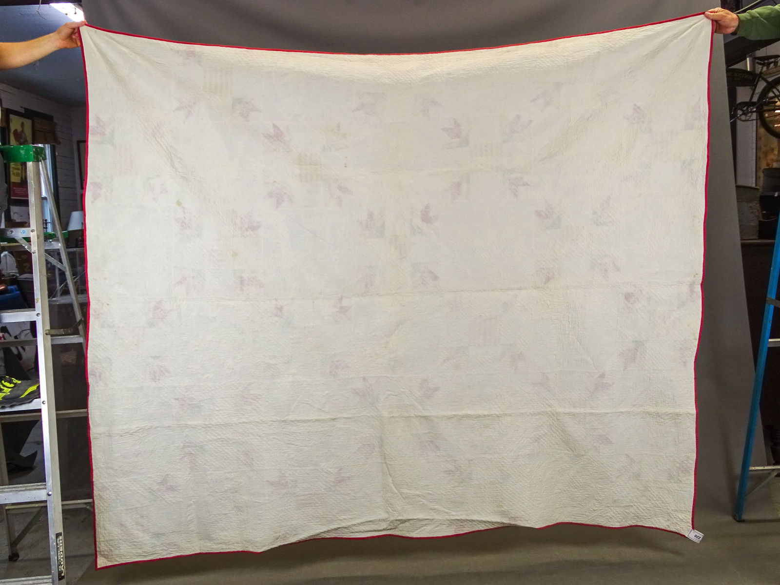 C. 1850 Turkey Trails Quilt - 5
