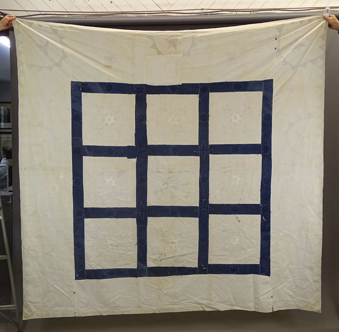 C. 1880 Summer Spread Quilt - 7