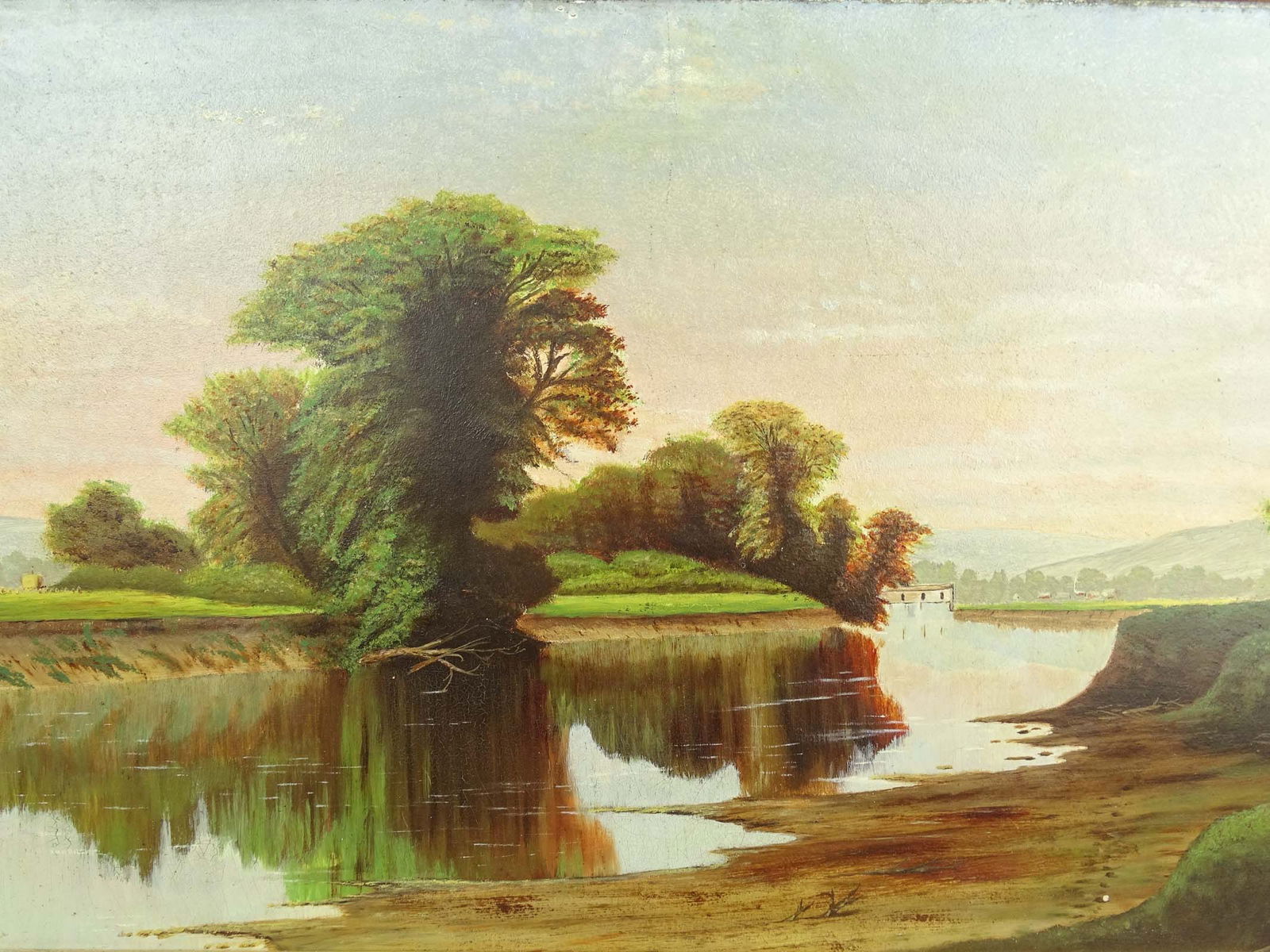 Painting: 19th c. Landscape - 2