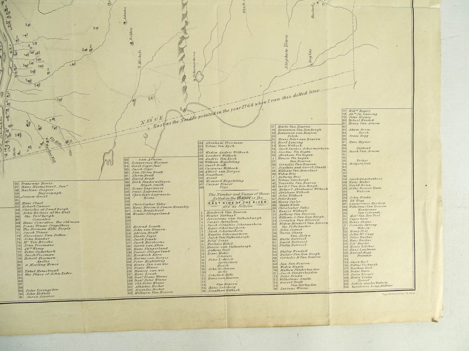 1767 Manor Renselarwick Map - 5