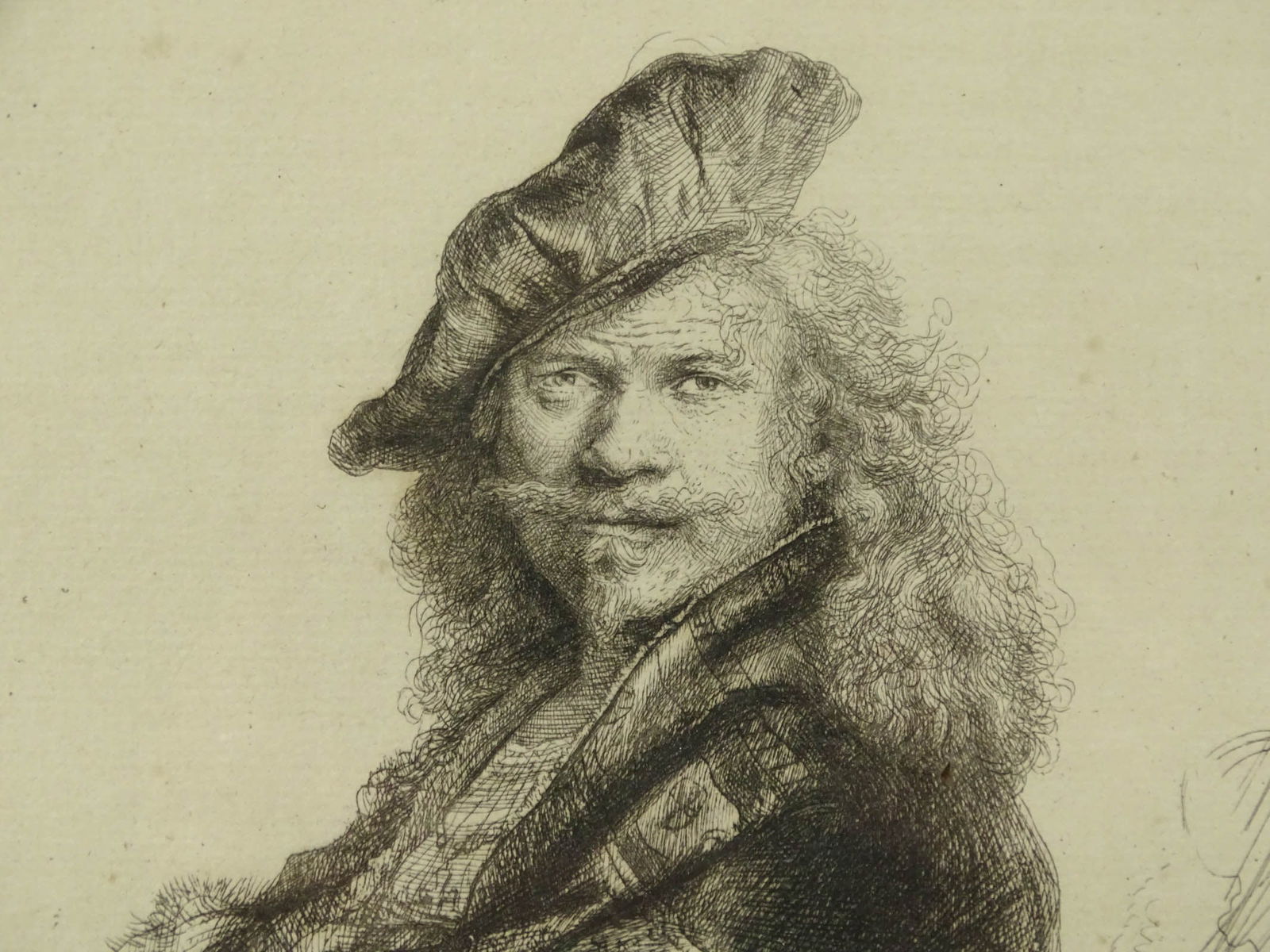 After Rembrandt Etching - 3