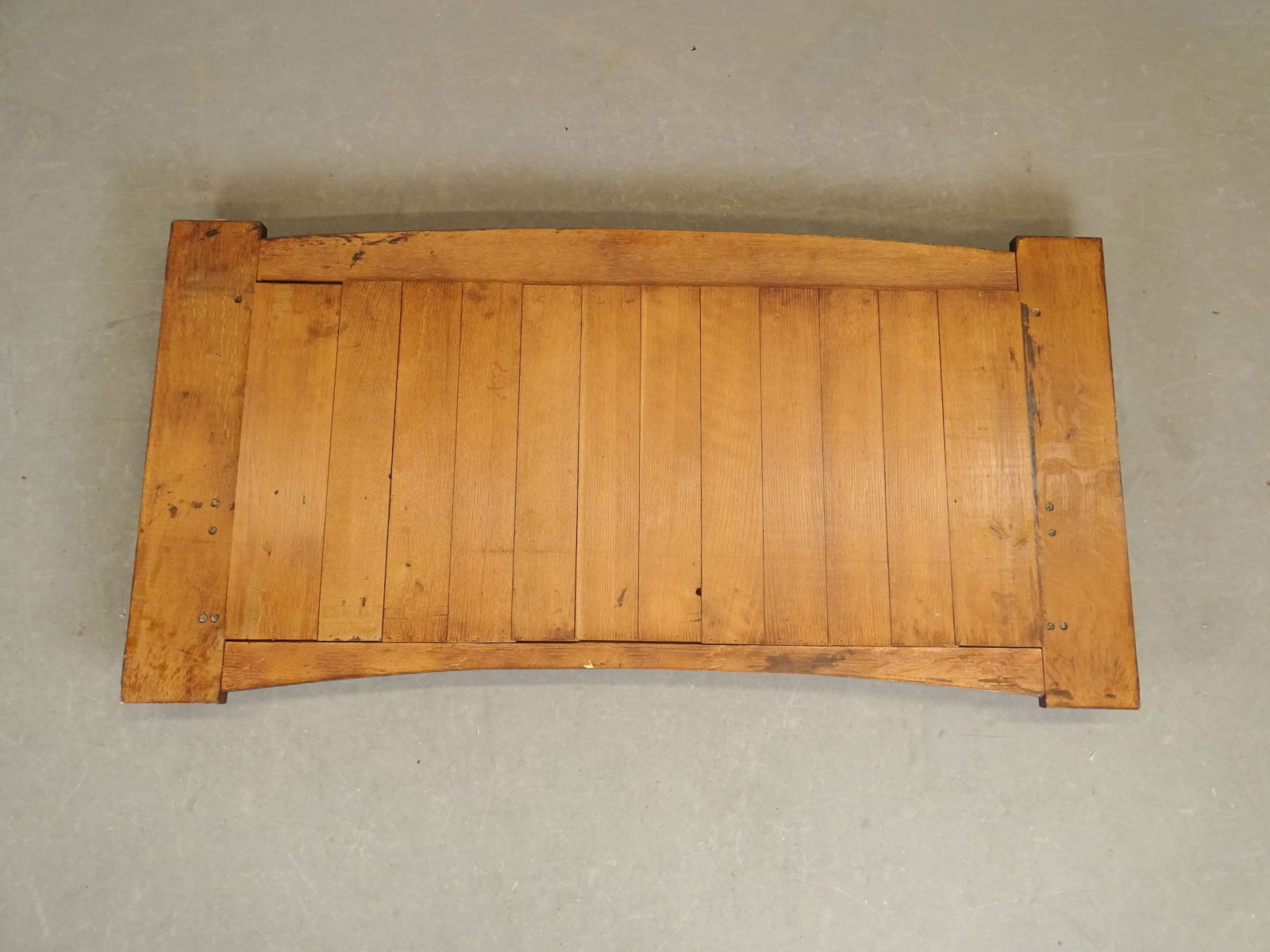 Mission Oak Plate Rack - 3