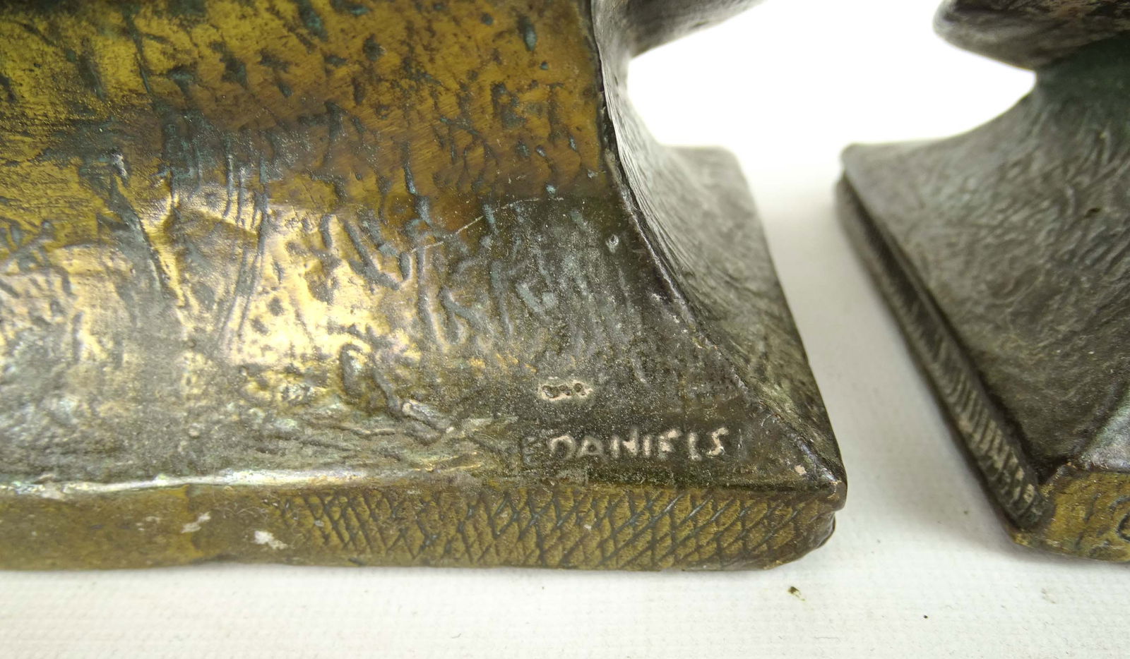 Pair Sundial Bookends - 4